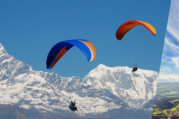 paragliding in manali
